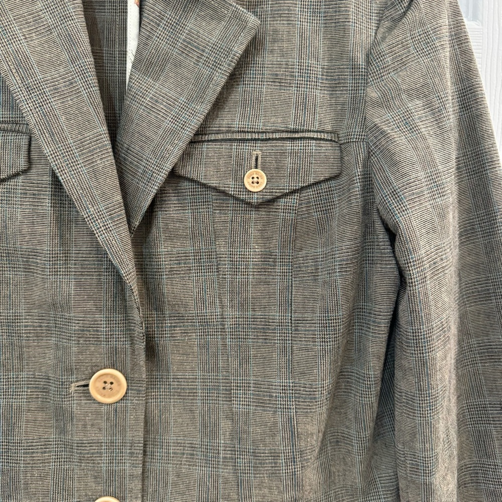 Women's Eddie Bauer Glen Plaid Blazer - Picture 6 of 16